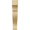Ekena Millwork 3 1/8"W x 10"D x 18"H Extra Large Rockport Wood Corbel, Alder CORW03X10X18RKAL - alternate 4